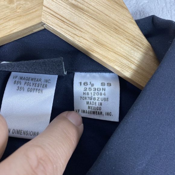 "THE FORCE" NEW W/TAG Navy Blue Uniform Short Sleeves Wilmington Fire Dept Patch - Picture 6 of 7